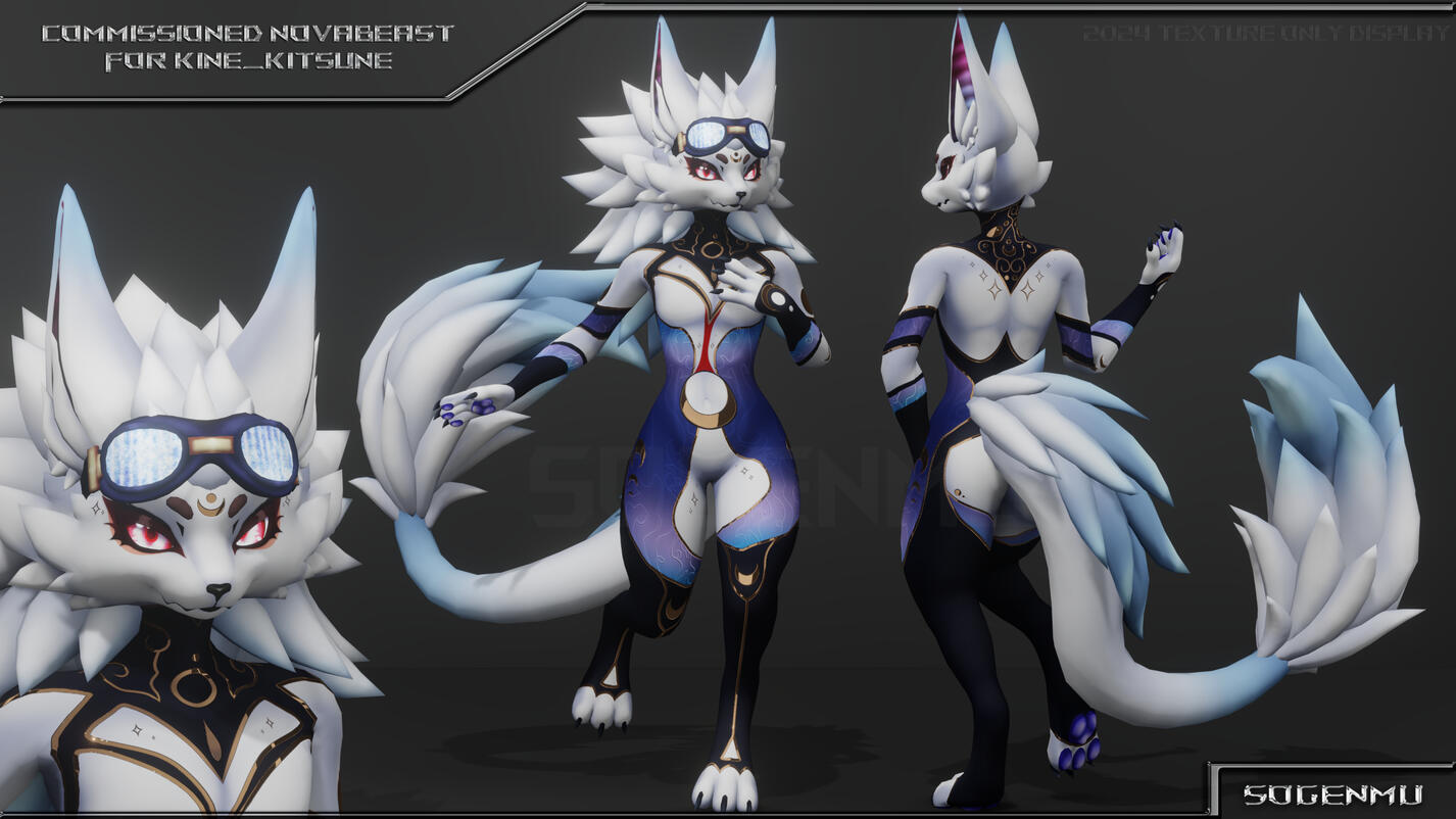 [CM] Kine_Kitsune - Hoyo Custom